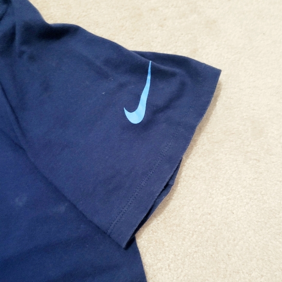 The Nike Tee Tennessee Titans Blue Short Sleeve T-shirt Unisex Size Large Cotton - Picture 5 of 9